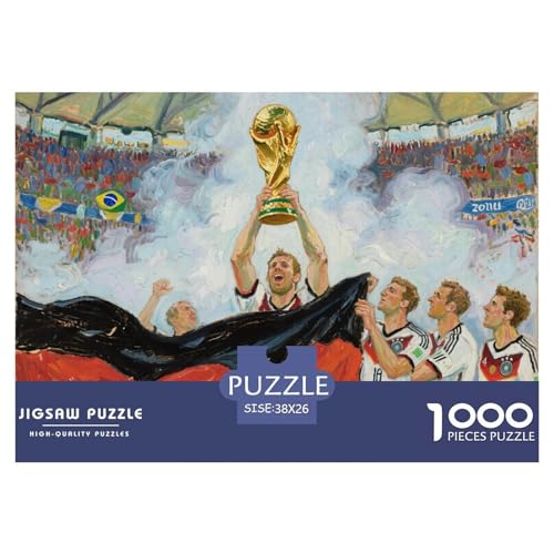 Football Hölzerne Puzzles Wasserfest 1000 Teile DIY- Puzzle Geschenke Für Erwachsene Spaß Herausfordernde Puzzlespiele Football Hölzerne Puzzles Wasserfest 1000 Teile DIY- Puzzle Geschenke Für Erwachsene Spaß Herausfordernde Puzzlespiele von YTPONBCSTUG