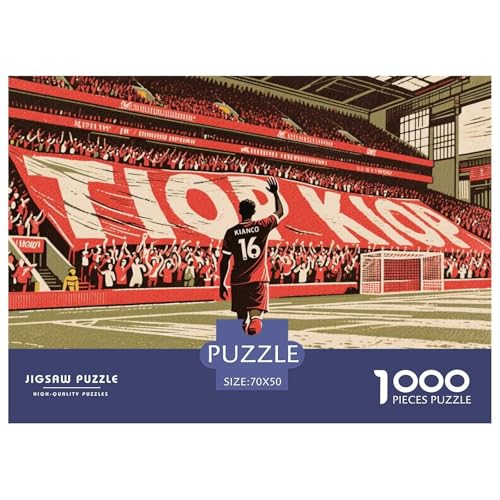 Football Hölzerne Puzzles Wasserfest 1000-teiliges Puzzle Für Erwachsene Bunt Herausfordernde Puzzlespiele Football Hölzerne Puzzles Wasserfest 1000-teiliges Puzzle Für Erwachsene Bunt Herausfordernde Puzzlespiele von YTPONBCSTUG