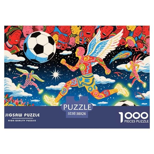 Football Hölzerne Puzzles Wasserfest 1000-teiliges Puzzle Für Erwachsene Spaß Lernspiele Football Hölzerne Puzzles Wasserfest 1000-teiliges Puzzle Für Erwachsene Spaß Lernspiele von YTPONBCSTUG