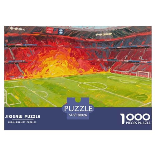 Football Hölzerne Puzzles Wasserfest 1000-teiliges Puzzle Für Erwachsene Spaß Lernspiele Football Hölzerne Puzzles Wasserfest 1000-teiliges Puzzle Für Erwachsene Spaß Lernspiele von YTPONBCSTUG