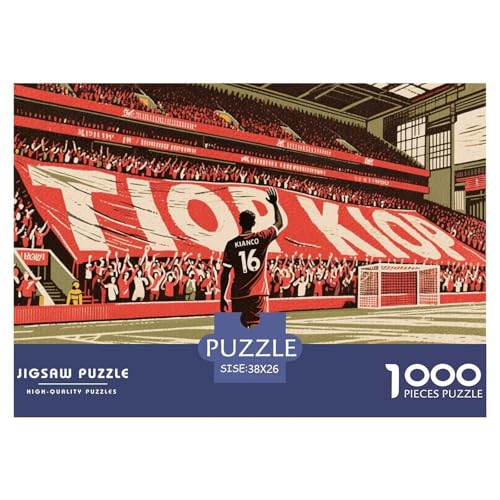 Football Hölzerne Puzzles Wasserfest 1000-teiliges Puzzle Geschenke Für Erwachsene Bunt Lernspiele Football Hölzerne Puzzles Wasserfest 1000-teiliges Puzzle Geschenke Für Erwachsene Bunt Lernspiele von YTPONBCSTUG