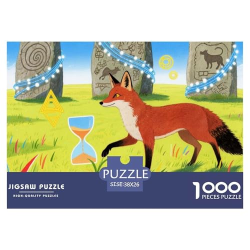 Fuchs Stonehenge Hölzerne Puzzles Wasserfest 1000 Teile DIY- Puzzle Für Erwachsene Unmöglich Herausfordernde Puzzlespiele Fuchs Stonehenge Hölzerne Puzzles Wasserfest 1000 Teile DIY- Puzzle Für Erwachsene Unmöglich Herausfordernde Puzzlespiele von YTPONBCSTUG