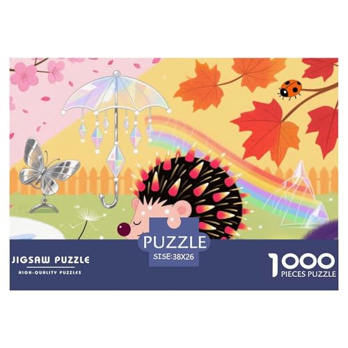 Gartenigel Hölzerne Puzzles Wasserfest 1000-teiliges Puzzle Geschenke Für Erwachsene Herausfordernd Und Knifflig Herausfordernde Gartenigel Hölzerne Puzzles Wasserfest 1000-teiliges Puzzle Geschenke Für Erwachsene Herausfordernd Und Knifflig Herausfordernde von YTPONBCSTUG