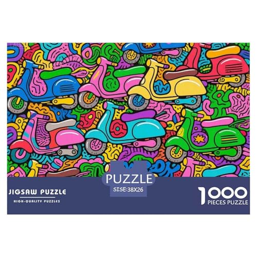Graffiti Motorcycle Hölzerne Puzzles Wasserfest 1000-teiliges Puzzle Für Erwachsene Bunt Lernspiele Graffiti Motorcycle Hölzerne Puzzles Wasserfest 1000-teiliges Puzzle Für Erwachsene Bunt Lernspiele von YTPONBCSTUG