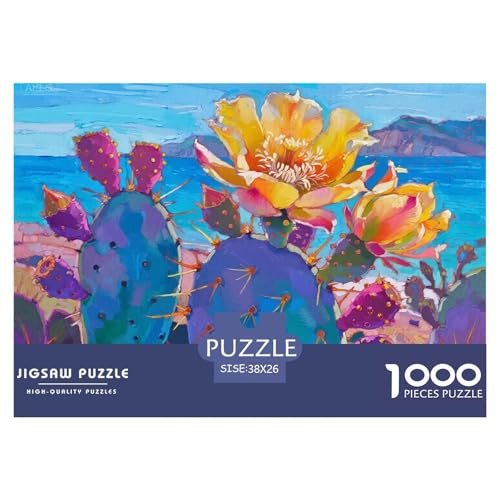 Kaktus Hölzerne Puzzles Wasserfest 1000 Teile DIY- Puzzle Für Erwachsene Herausfordernd Und Kniffligzur Heimdekoration Kaktus Hölzerne Puzzles Wasserfest 1000 Teile DIY- Puzzle Für Erwachsene Herausfordernd Und Kniffligzur Heimdekoration von YTPONBCSTUG