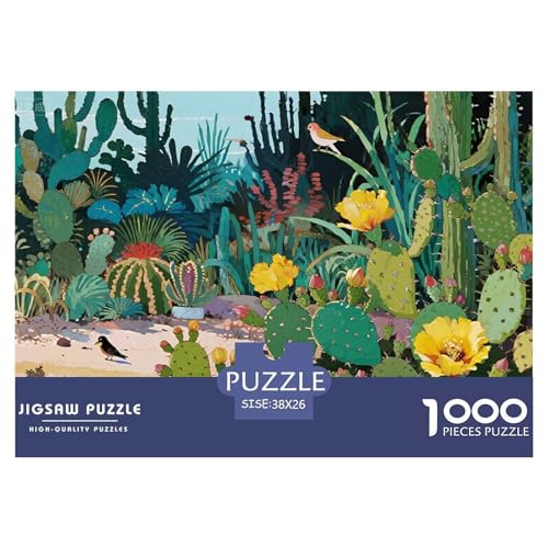 Kaktus Hölzerne Puzzles Wasserfest 1000 Teile DIY- Puzzle Für Erwachsene Spaß Lernspiele Kaktus Hölzerne Puzzles Wasserfest 1000 Teile DIY- Puzzle Für Erwachsene Spaß Lernspiele von YTPONBCSTUG