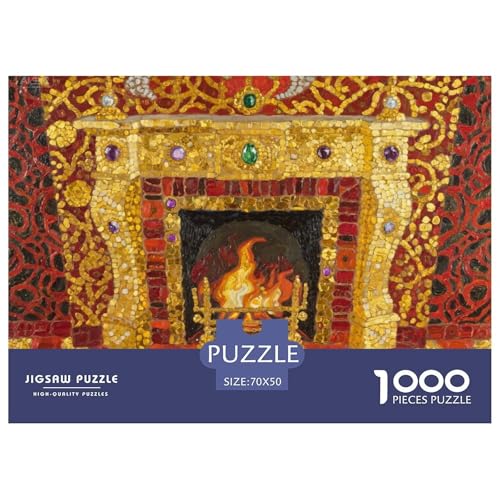 Kamin Hölzerne Puzzles Wasserfest 1000 Teile DIY- Puzzle Für Erwachsene Unmöglich Lernspiele Kamin Hölzerne Puzzles Wasserfest 1000 Teile DIY- Puzzle Für Erwachsene Unmöglich Lernspiele von YTPONBCSTUG
