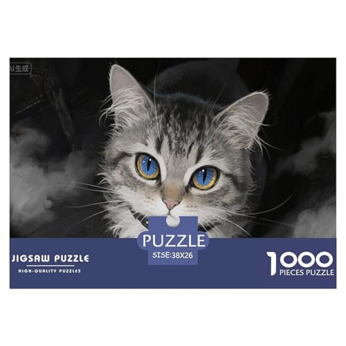 Katze Hölzerne Puzzles Wasserfest 1000 Teile DIY- Puzzle Für Erwachsene Unmöglich Lernspiele Katze Hölzerne Puzzles Wasserfest 1000 Teile DIY- Puzzle Für Erwachsene Unmöglich Lernspiele von YTPONBCSTUG