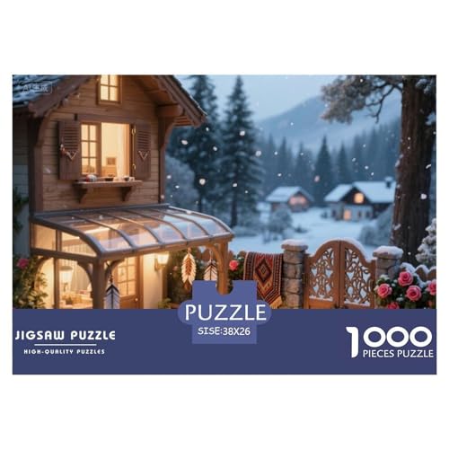 Katzenhaus Hölzerne Puzzles Wasserfest 1000 Teile DIY- Puzzle Geschenke Für Erwachsene Spaß Herausfordernde Puzzlespiele Katzenhaus Hölzerne Puzzles Wasserfest 1000 Teile DIY- Puzzle Geschenke Für Erwachsene Spaß Herausfordernde Puzzlespiele von YTPONBCSTUG