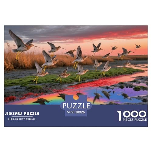 Langschnabelbrachvogel Hölzerne Puzzles Wasserfest 1000-teiliges Puzzle Für Erwachsene Bunt Lernspiele Langschnabelbrachvogel Hölzerne Puzzles Wasserfest 1000-teiliges Puzzle Für Erwachsene Bunt Lernspiele von YTPONBCSTUG