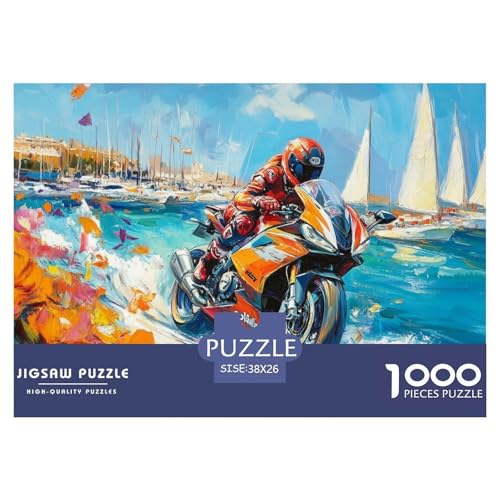 Motorcycles Hölzerne Puzzles Wasserfest 1000-teiliges Puzzle Für Erwachsene Spaß Lernspiele Motorcycles Hölzerne Puzzles Wasserfest 1000-teiliges Puzzle Für Erwachsene Spaß Lernspiele von YTPONBCSTUG