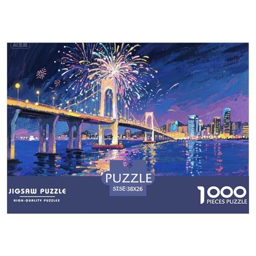 Nachtansicht Hölzerne Puzzles Wasserfest 1000-teiliges Puzzle Geschenke Für Erwachsene Unmöglich Lernspiele Nachtansicht Hölzerne Puzzles Wasserfest 1000-teiliges Puzzle Geschenke Für Erwachsene Unmöglich Lernspiele von YTPONBCSTUG