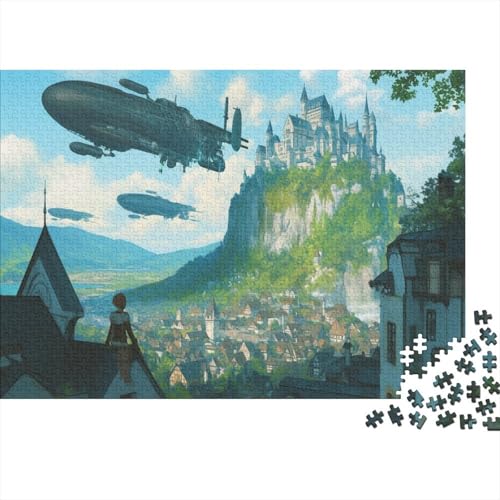 Neuschwanstein Castle 1000 Stück Puzzles Für Erwachsene- Muster Puzzles Für Erwachsene 1000 DIY Puzzle Spielzeug 1000pcs (75x50cm) von YTPONBCSTUG