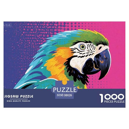 Papagei Hölzerne Puzzles Wasserfest 1000-teiliges Puzzle Für Erwachsene Bunt Lernspiele Papagei Hölzerne Puzzles Wasserfest 1000-teiliges Puzzle Für Erwachsene Bunt Lernspiele von YTPONBCSTUG