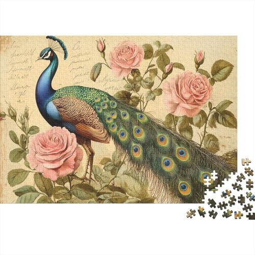 Peacocks 1000 Stück Puzzles Für Erwachsene, Familienspaß Versailles Gardens Thema Puzzlespiele 1000 Stück Für Erwachsene Geschenke 1000pcs (75x50cm) von YTPONBCSTUG