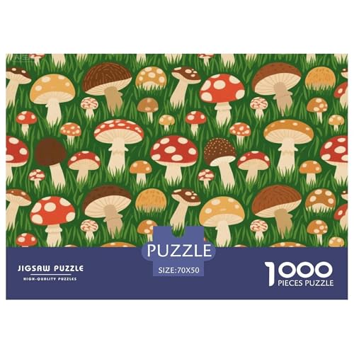 Pilz Hölzerne Puzzles Wasserfest 1000 Teile DIY- Puzzle Geschenke Für Erwachsene Spaßzur Heimdekoration Pilz Hölzerne Puzzles Wasserfest 1000 Teile DIY- Puzzle Geschenke Für Erwachsene Spaßzur Heimdekoration von YTPONBCSTUG