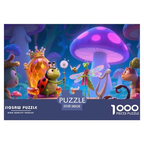Pilzparlament Hölzerne Puzzles Wasserfest 1000 Teile DIY- Puzzle Geschenke Für Erwachsene Spaß Lernspiele Pilzparlament Hölzerne Puzzles Wasserfest 1000 Teile DIY- Puzzle Geschenke Für Erwachsene Spaß Lernspiele von YTPONBCSTUG