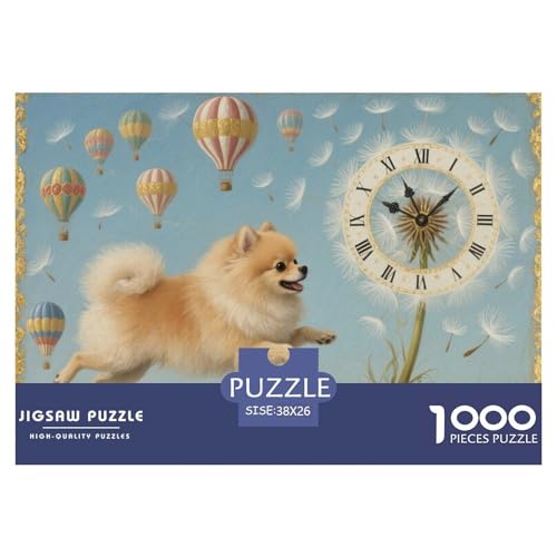 Pommerscher Löwenzahn Hölzerne Puzzles Wasserfest 1000-teiliges Puzzle Geschenke Für Erwachsene Unmöglichzur Heimdekoration Pommerscher Löwenzahn Hölzerne Puzzles Wasserfest 1000-teiliges Puzzle Geschenke Für Erwachsene Unmöglichzur Heimdekoration von YTPONBCSTUG