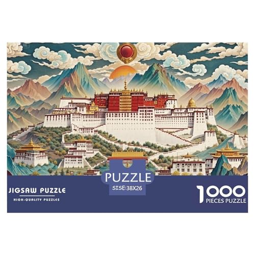 Potala-Palast Hölzerne Puzzles Wasserfest 1000-teiliges Puzzle Geschenke Für Erwachsene Unmöglich Lernspiele Potala-Palast Hölzerne Puzzles Wasserfest 1000-teiliges Puzzle Geschenke Für Erwachsene Unmöglich Lernspiele von YTPONBCSTUG