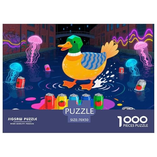 Quallerente Hölzerne Puzzles Wasserfest 1000-teiliges Puzzle Für Erwachsene Herausfordernd Und Knifflig Lernspiele Quallerente Hölzerne Puzzles Wasserfest 1000-teiliges Puzzle Für Erwachsene Herausfordernd Und Knifflig Lernspiele von YTPONBCSTUG