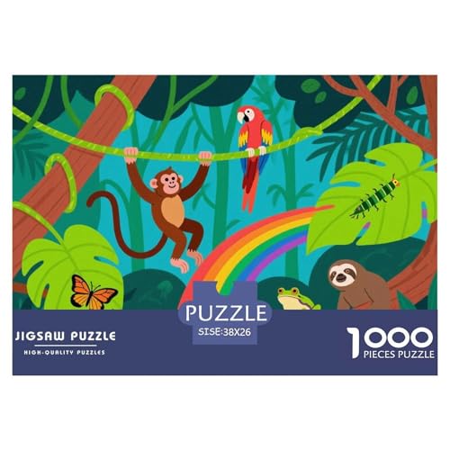 Regenwalddach Hölzerne Puzzles Wasserfest 1000 Teile DIY- Puzzle Geschenke Für Erwachsene Unmöglich Lernspiele Regenwalddach Hölzerne Puzzles Wasserfest 1000 Teile DIY- Puzzle Geschenke Für Erwachsene Unmöglich Lernspiele von YTPONBCSTUG