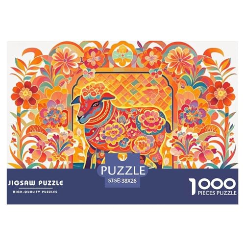 Schafe Hölzerne Puzzles Wasserfest 1000-teiliges Puzzle Für Erwachsene Unmöglich Lernspiele Schafe Hölzerne Puzzles Wasserfest 1000-teiliges Puzzle Für Erwachsene Unmöglich Lernspiele von YTPONBCSTUG