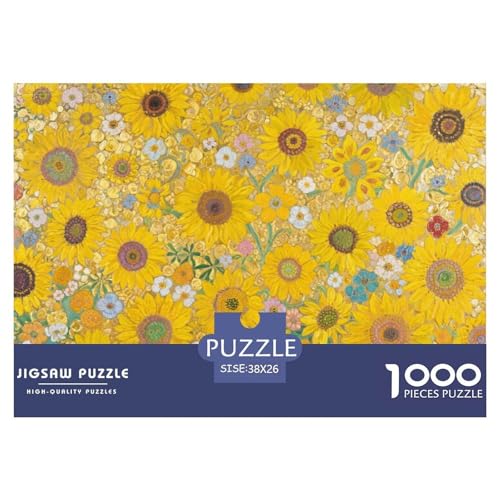 Sonnenblume Hölzerne Puzzles Wasserfest 1000-teiliges Puzzle Für Erwachsene Herausfordernd Und Knifflig Herausfordernde Puzzlespiele Sonnenblume Hölzerne Puzzles Wasserfest 1000-teiliges Puzzle Für Erwachsene Herausfordernd Und Knifflig Herausfordernde Puzzlespiele von YTPONBCSTUG