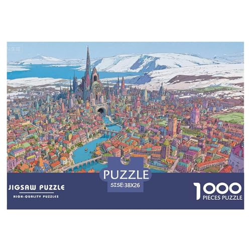Stadtansicht Hölzerne Puzzles Wasserfest 1000-teiliges Puzzle Für Erwachsene Spaß Lernspiele Stadtansicht Hölzerne Puzzles Wasserfest 1000-teiliges Puzzle Für Erwachsene Spaß Lernspiele von YTPONBCSTUG