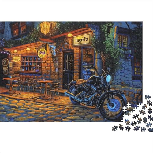 Straßenansicht 300 Teile Puzzle Nachhaltiges Puzzle Für Erwachsene | Hochwertige Umweltfreundliche Materialien |Geschenk Für Erwachsene|Gebäude Landschaften 300pcs (40x28cm) von YTPONBCSTUG