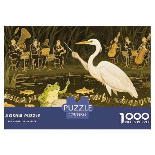 Sumpfsymphonie Hölzerne Puzzles Wasserfest 1000 Teile DIY- Puzzle Für Erwachsene Spaß Lernspiele Sumpfsymphonie Hölzerne Puzzles Wasserfest 1000 Teile DIY- Puzzle Für Erwachsene Spaß Lernspiele von YTPONBCSTUG