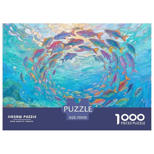 Tropische Fische Hölzerne Puzzles Wasserfest 1000 Teile DIY- Puzzle Für Erwachsene Herausfordernd Und Knifflig Lernspiele Tropische Fische Hölzerne Puzzles Wasserfest 1000 Teile DIY- Puzzle Für Erwachsene Herausfordernd Und Knifflig Lernspiele von YTPONBCSTUG