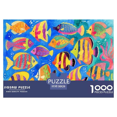 Tropische Fische Hölzerne Puzzles Wasserfest 1000 Teile DIY- Puzzle Geschenke Für Erwachsene Spaßzur Heimdekoration Tropische Fische Hölzerne Puzzles Wasserfest 1000 Teile DIY- Puzzle Geschenke Für Erwachsene Spaßzur Heimdekoration von YTPONBCSTUG