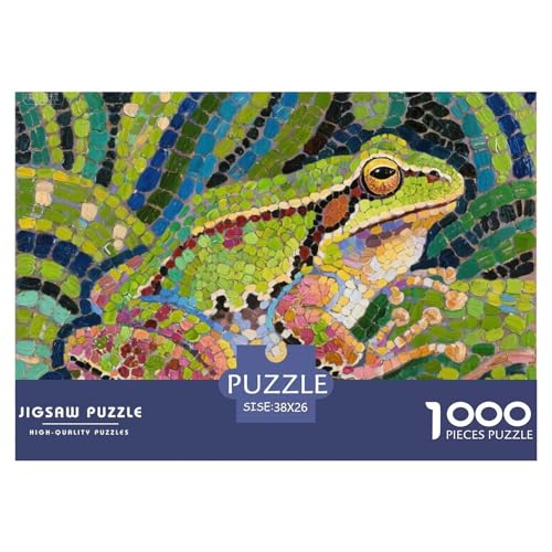 Tropischer Frosch Hölzerne Puzzles Wasserfest 1000 Teile DIY- Puzzle Geschenke Für Erwachsene Unmöglichzur Heimdekoration Tropischer Frosch Hölzerne Puzzles Wasserfest 1000 Teile DIY- Puzzle Geschenke Für Erwachsene Unmöglichzur Heimdekoration von YTPONBCSTUG