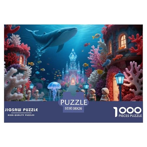 Unterwasserwelt Hölzerne Puzzles Wasserfest 1000 Teile DIY- Puzzle Geschenke Für Erwachsene Bunt Lernspiele Unterwasserwelt Hölzerne Puzzles Wasserfest 1000 Teile DIY- Puzzle Geschenke Für Erwachsene Bunt Lernspiele von YTPONBCSTUG
