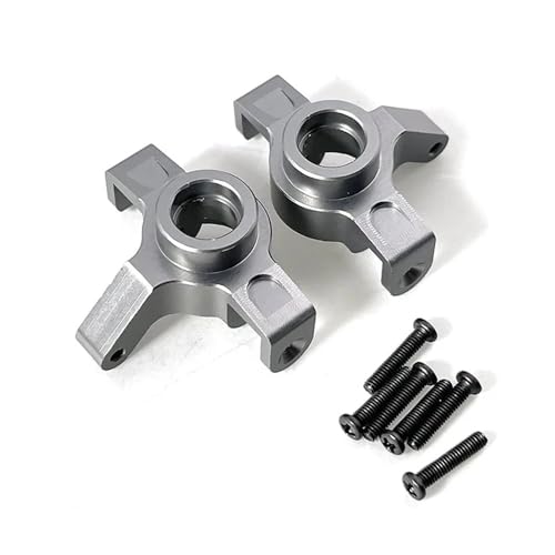 YTrBXZ Fernbedienung Auto Verbesserte Metall Lenkung Cup Block Kompatibel mit 14301 14302 Teile und Zubehör(Titanium) von YTrBXZ