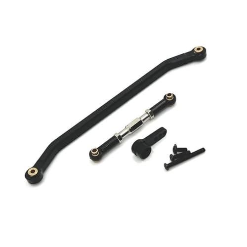 YTrBXZ Kompatible Upgrade-Teile für Lenkgestänge und Lenkarm für MN-Modell 1/12 MN128 RC-Car(Black) von YTrBXZ