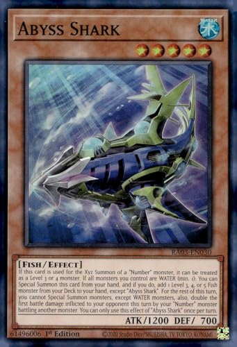 Abyss Shark RA03-EN030 Super Rare 1. Auflage von YU-GI-OH!