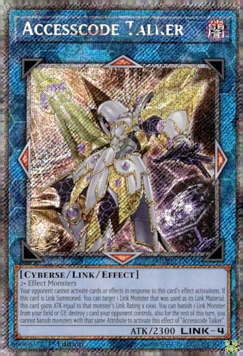 Accesscode Talker (Platinum Secret Rare) – RA02-EN044 – Platinum Secret Rare – 1. Auflage von YU-GI-OH!