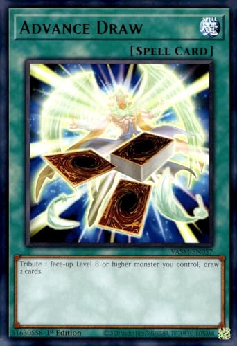 Advance Draw - VASM-EN057 - Rare - 1. Auflage von YU-GI-OH!