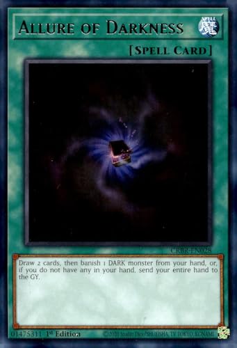 Allure of Darkness CRBR-EN028 - Rare - 1. Auflage von YU-GI-OH!