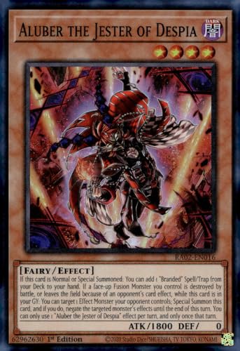 Aluber Der Narr von Despia - RA02-EN016 - Super Rare - 1. Auflage von YU-GI-OH!