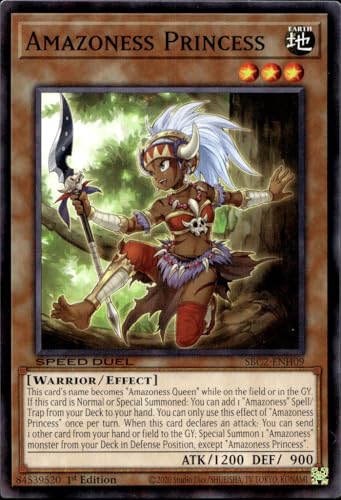 Amazoness Princess - SBC2-ENH09 - Common - 1. Auflage von YU-GI-OH!