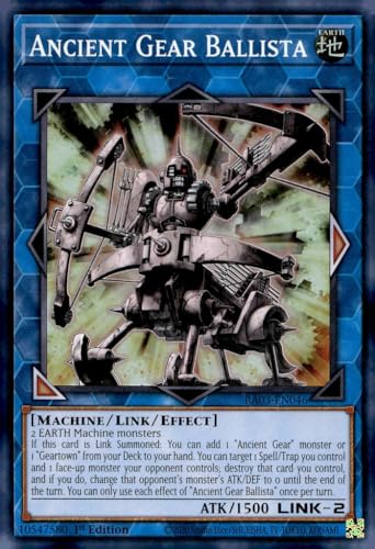 Ancient Gear Ballista – RA03-EN046 – Super Rare – 1. Auflage von YU-GI-OH!