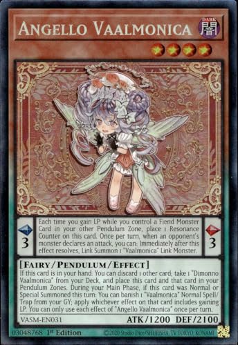 Angello Vaalmonica (CR) - VASM-EN031 - Collector's Rare - 1st Edition von YU-GI-OH!