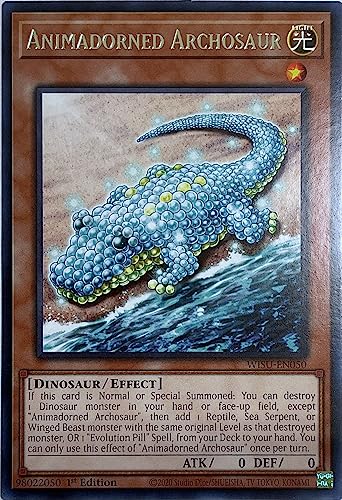 Animadorned Archosaurier WISU-EN050 - Rare - 1. Auflage von YU-GI-OH!