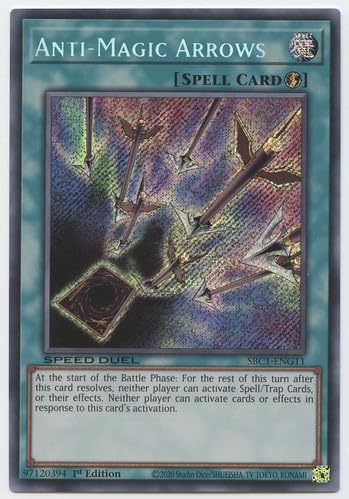 Anti-Magic Arrows SBC1-ENG11 - Secret Rare - 1. Auflage von YU-GI-OH!