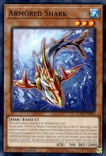 Armored Shark – ROTA-EN003 – Common – 1. Auflage von YU-GI-OH!