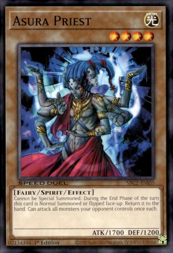 Asura Priest - SBC2-ENI05 - Common - 1. Auflage von YU-GI-OH!