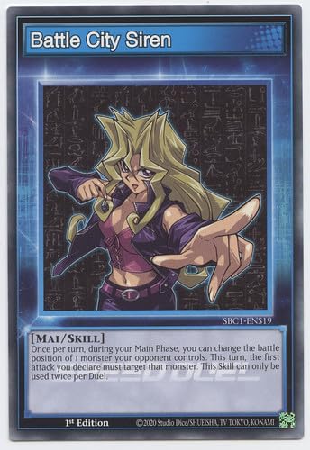 Battle City Sirene - SBC1-ENS19 - Common - 1. Auflage von YU-GI-OH!