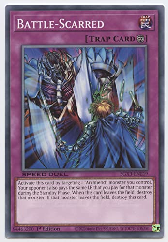 Battle-Scarred - SGX3-ENE19 - Common - 1. Auflage von YU-GI-OH!